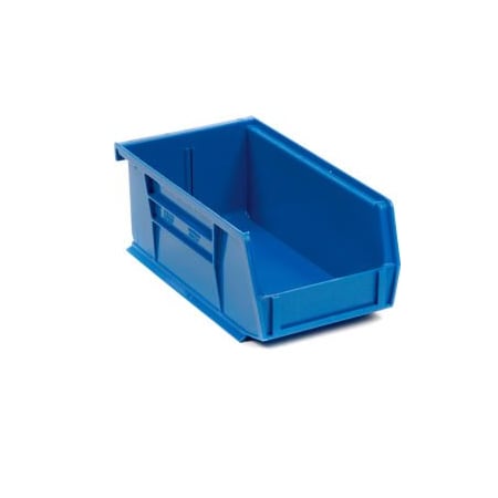 Quantum Storage Systems Hang & Stack Storage Bin, Plastic, Blue, 24 PK QUS220BL**